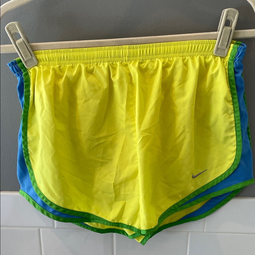 Nike Dri-FIT Yellow Shorts